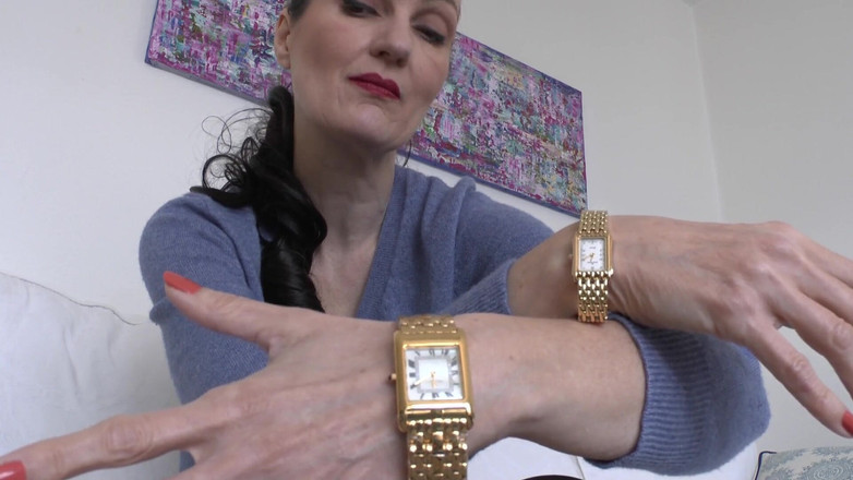 Lady Victoria Valente: Masturbiere Für Goldene Armbanduhren, JOI, Lady Victoria Valente
