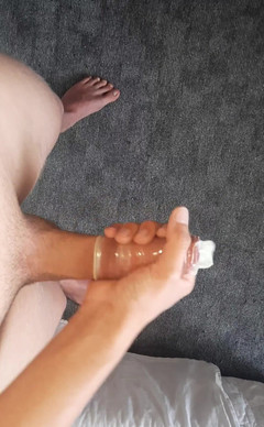 Truwink: Masturbare cu prezervativ