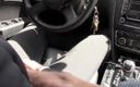 Gaybareback: Francouzská twink šuká venku bez sedla s řidičem uberu