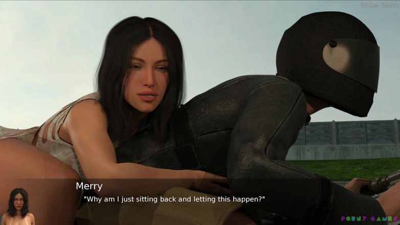 Porny Games: Istri hot proyek - dudukin motor dengan pantat bugil (91)