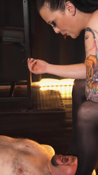 A Slaves Meal: Served High Heel