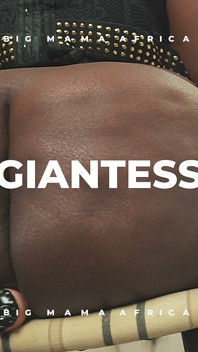 Enormous African Giantess Ass Swallows, Crushes & Grinds Tiny White Doll Man