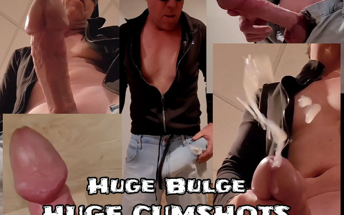 Biggyshots: Величезна опуклість члена викликає величезні камшоти для siixxbig