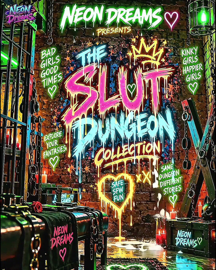 Neon dreams: Neon Dreams - Dungeon Slut Collection 2