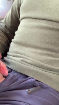 Jerking-off on the Train, Thick Cum