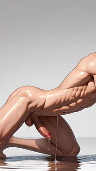 This Dark Alt Boy Spreading Precum Will Drive You Wild