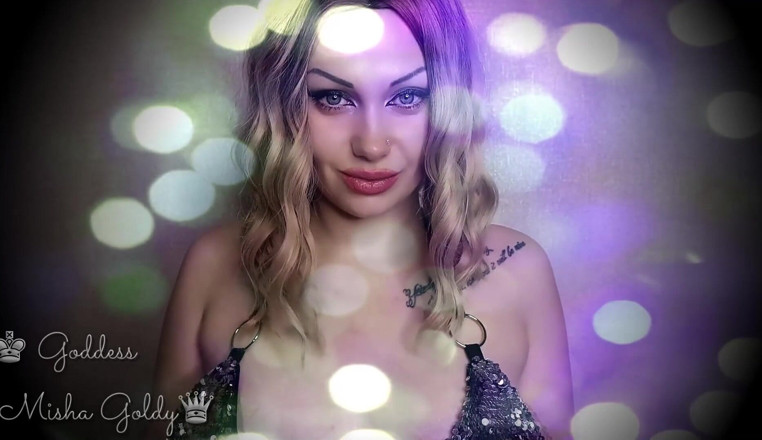 Goddess Misha Goldy: My strong gaze makes you dumb! Mesmerizing eye contact &amp; ASMR &amp;...