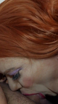CD Sissy Sucks Really Thick Bwc to Creamy Finish Fiona Fortune Blowjob