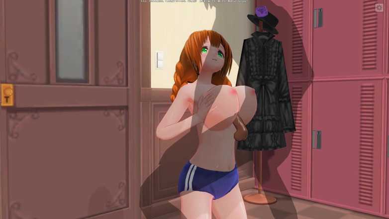 H3DC: 3D HENTAI - roșcată studentă futută între țâțe