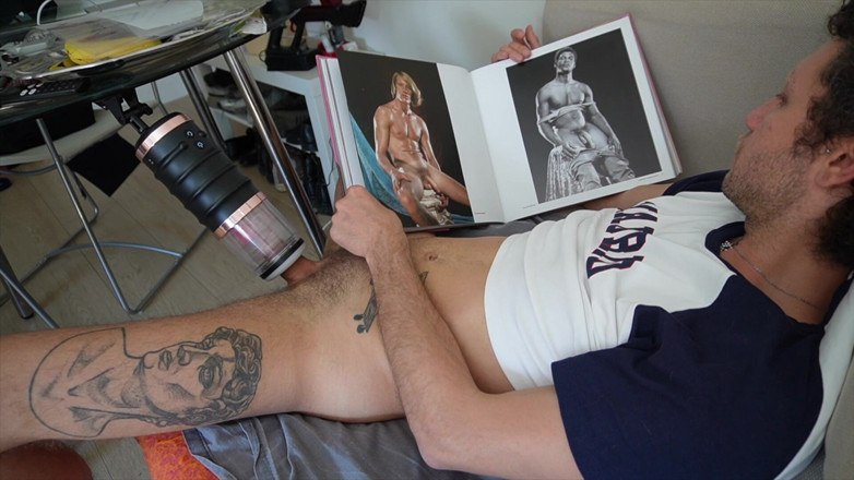 Harry_Jen: Harry_jen gay masturbátor hračkou a stříkání