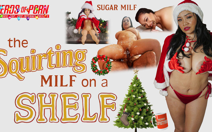 Nerds Of Porn: Sprutande MILF på en hylla