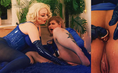 Arya Grander: Fetisj-poesje neuken en gescheurde panty!