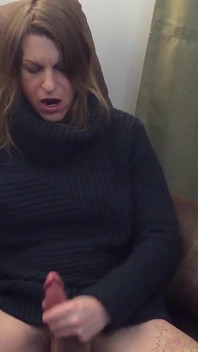 Je trempe mon pull de sperme