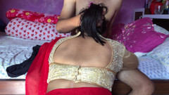 Lustybaby605: Sari içindeki Nepalli güzel sert seks yapıyor ve dölleniyor