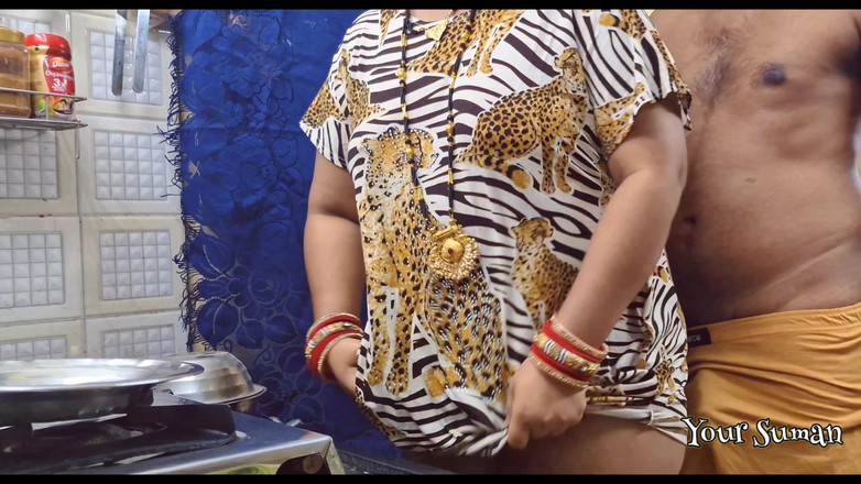 Your_Suman: Phần 2 - con trai riêng hứng tình đụ mẹ kế ở Kichen