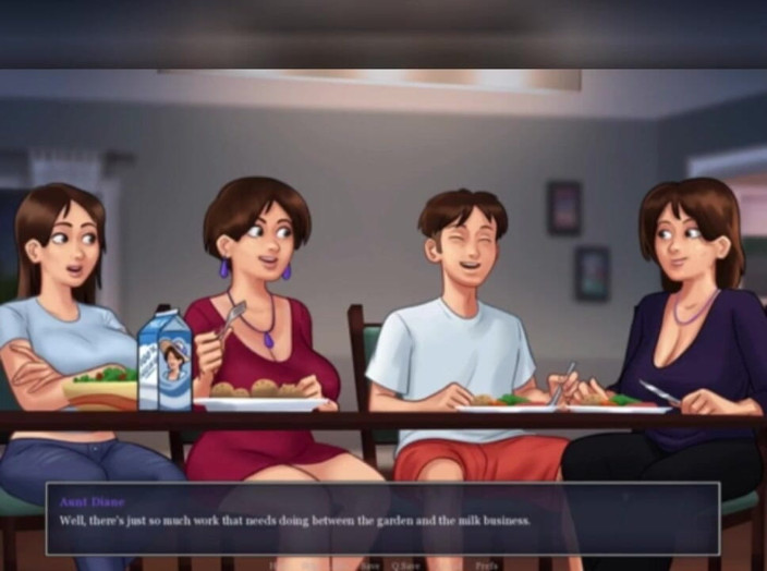 3DXXXTEEN2 Cartoon: Diane beschließt, einzuziehen. 3D-porno, cartoon-sex