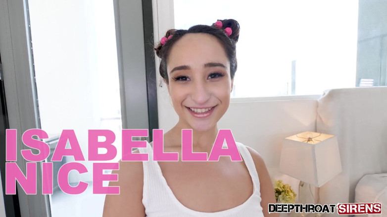 Top Web Models: Cute brunette Isabella Nice POV deepthroat