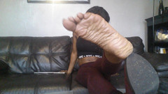 Mistress Coacoa: Vyčistěte mi boty a chodidla footfag