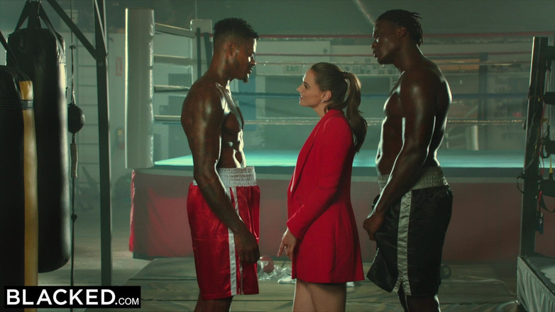 Blacked: Blacked Tori Black Is Oiled Up And Dominated By Two...