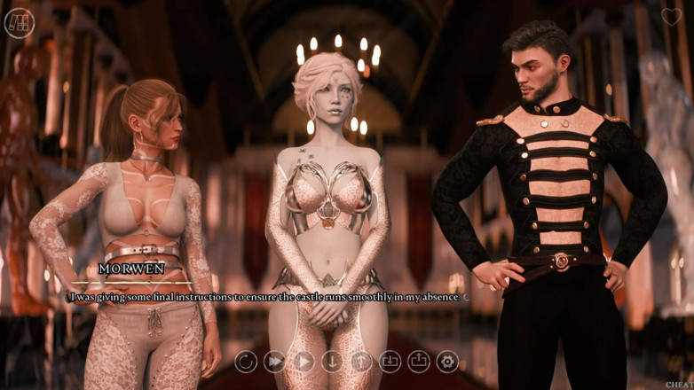 3D Cartoon Porn: The Seven Realms 50 - Atlas Fucks Idril Moon Elf in Open...
