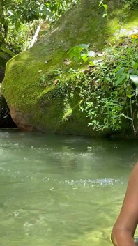 I Masturbate Watching an Unknown Latina Girl While She Takes a Dip in the Lake and I End up Giving Her a Rich Fuck