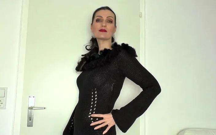Lady Victoria Valente: Sweater Fetish and JOI