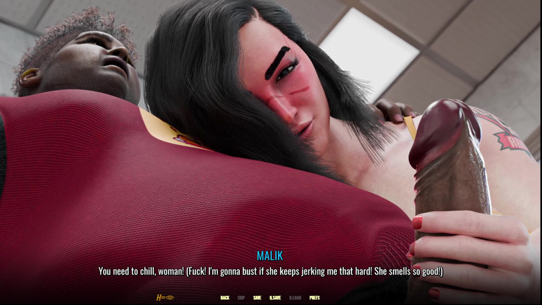 Wickedgammes studio: Interracial libido descontrolada (parte 3)