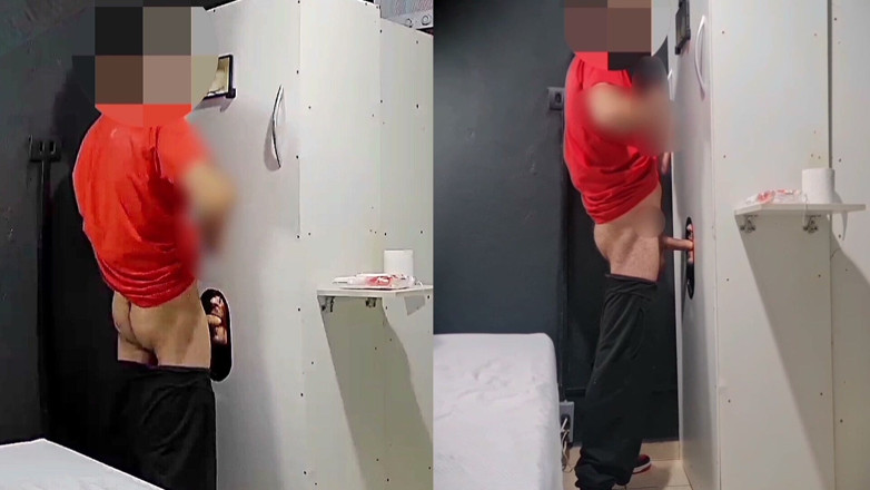 Pvt gloryhole br (brazil): Straight, Tall with Big Dick Guy Getting Sucked by Another...