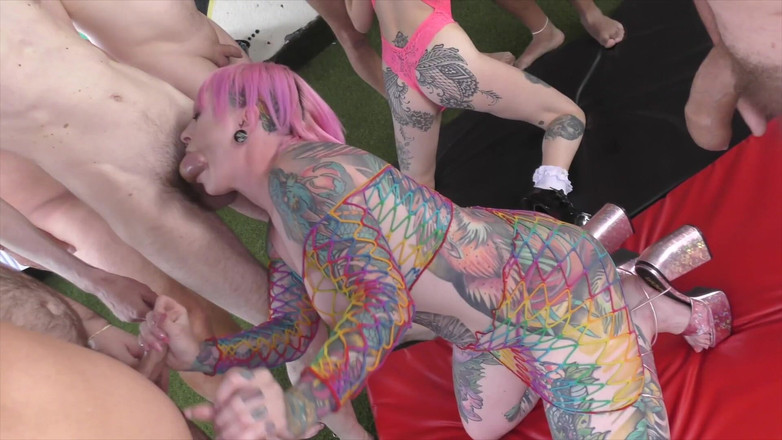 Bukkake Sperm Party: Skutečná bukkake párty se spermatem, díl 28 # 2