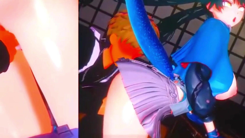 NSFWOtaku: Arknights endfield - Chen gangbang ntr sex - animaciones hentai en 3d