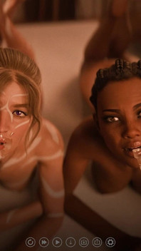 The Seven Realms 46 - Atlas, Kali & Naya Threesome Sex in the Bedroom