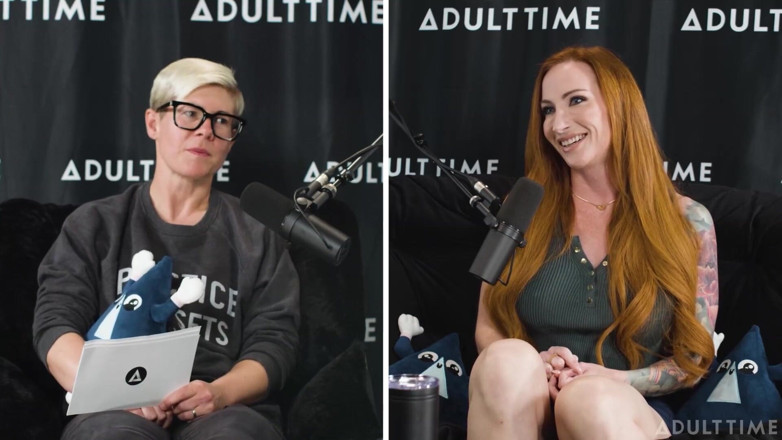 Adult Time Podcast: Sophia Locke denkt dat een buitenaardse vangst heet zou zijn?!...