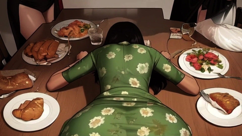 Spicy Toons: Moje tchýně mají nejvrácenější tradice díkůvzdání, přísahám!