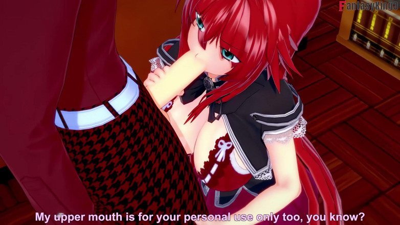 Fantasy king: Rias Gremory Sex in the Library - Dxd Ntr Madness Series