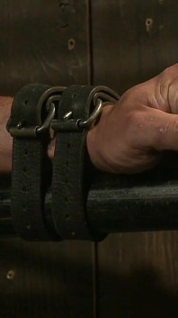 Ripped Straight Hunk with a Fat Uncut Cock Bound for the First Time.