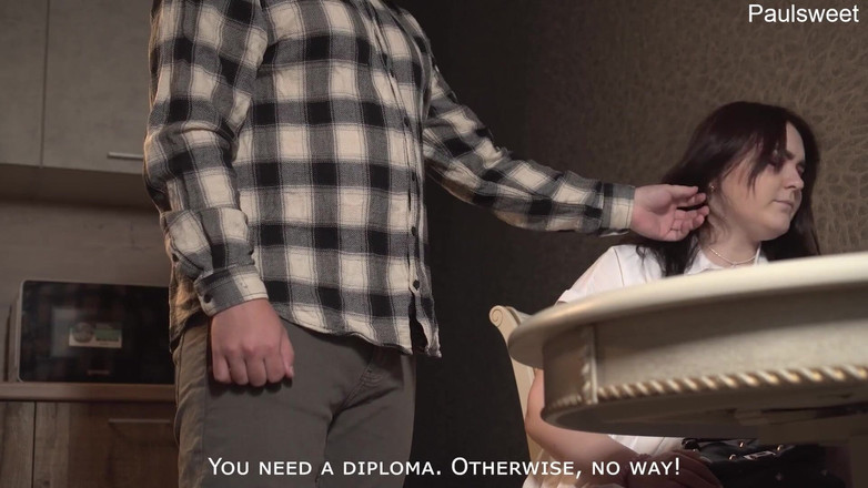 Polly Sweet: Šuká s učitelem o známku a pak ho připíná k...