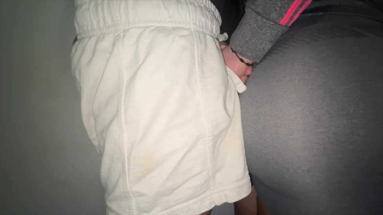 CoupleOfHotSins: Unknown Woman Touches a Stranger's Dick