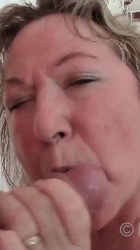 Granny Fucked in White Nylons