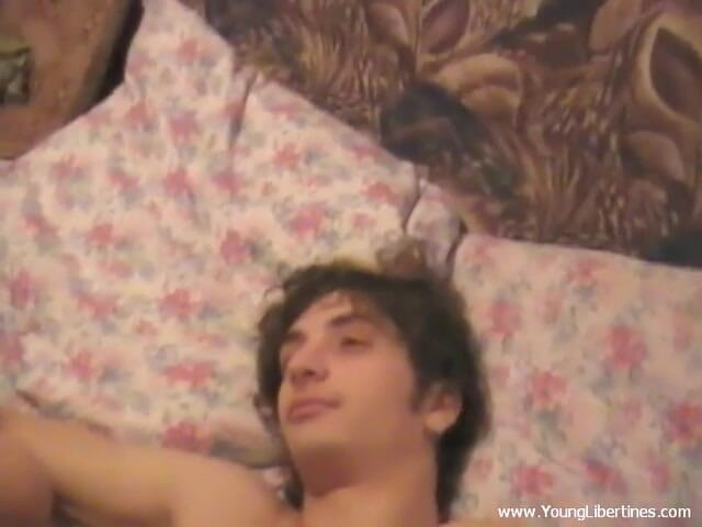 Young Libertines: Sperm is the best skin lotion