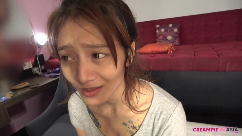 Creampie In Asia: Tight pussy was too small