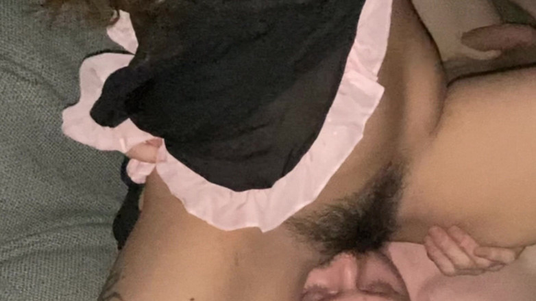 Viennamaeve06: Busty Arab Maid Finds GF Dildo, Boyfriend Finds and Fucks...