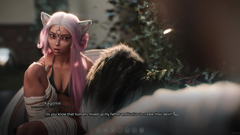 3D Cartoon Porn: The Seven Realms 42 - Атлас Kali Kagome в тройничке на улице, минет раком, сперма внутри