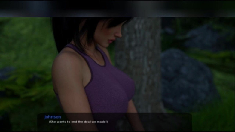 3DXXXTEEN2 Cartoon: Pribadi dengan Caroline, di luar ruangan dengan saudara tiri. Porno 3D,...