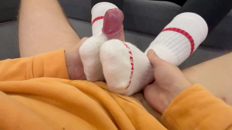Frenchsockjob: A Quiet Evening in Front of the TV That Becomes...