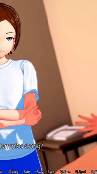 Futa सौतेले भाई की लड़की को मोटे तौर पर चोदती है- 3डी Futa's World of Ntr #5