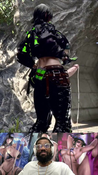 Sexy Futa Grows Big Huge Milky Breasts and Cock and Starts Cumming Everywhere