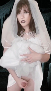 A Ghostly Girlcock Bride
