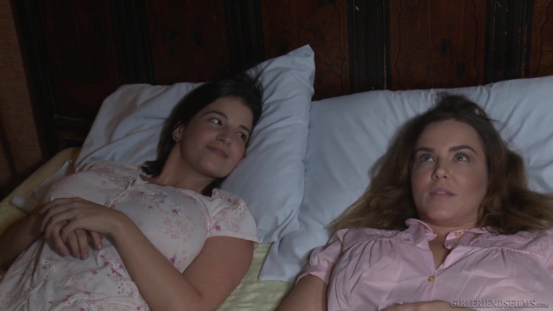 Girlfriends Films: Lesbian Couple Seduces Friend (pt 1) - Girlfriendsfilms