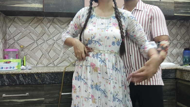 Hornycouple149: Desi Jija Sali Sex Romance in Kitchen Indian Jija Sali...
