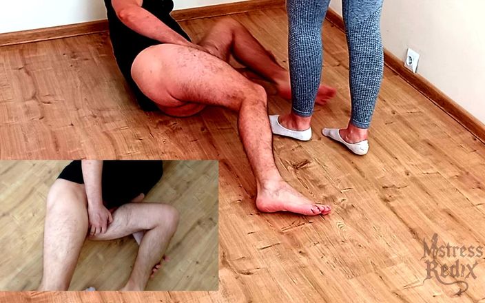 Mistress Redix: Жесткая пытка яиц - сенсорная маска депривации!